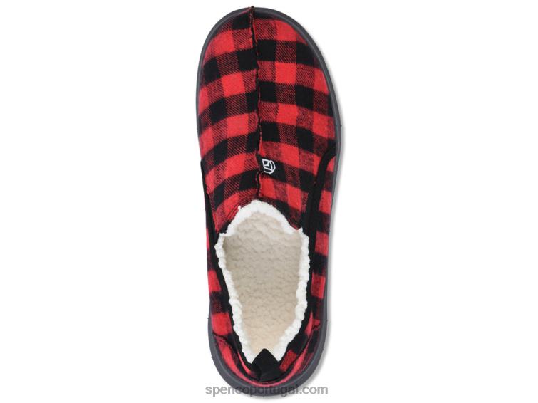 Spenco Footwear Camurça preta chinelos masculinos supremos 648F881