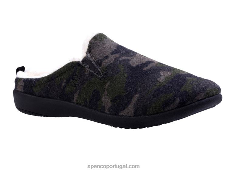 Spenco Footwear azeitona camuflada chinelo dundee camuflado masculino 648F893