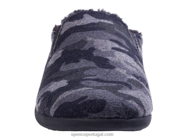 Spenco Footwear camuflagem preta chinelo dundee camuflado masculino 648F892