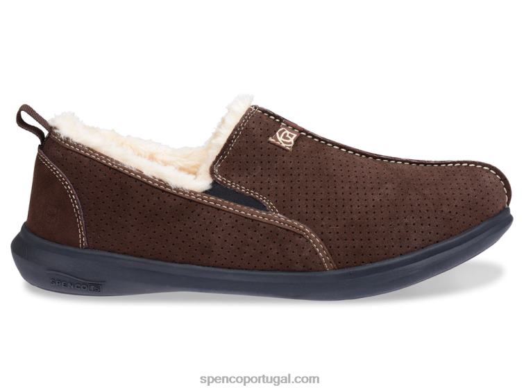 Spenco Footwear chocolate chinelos masculinos supremos 648F883