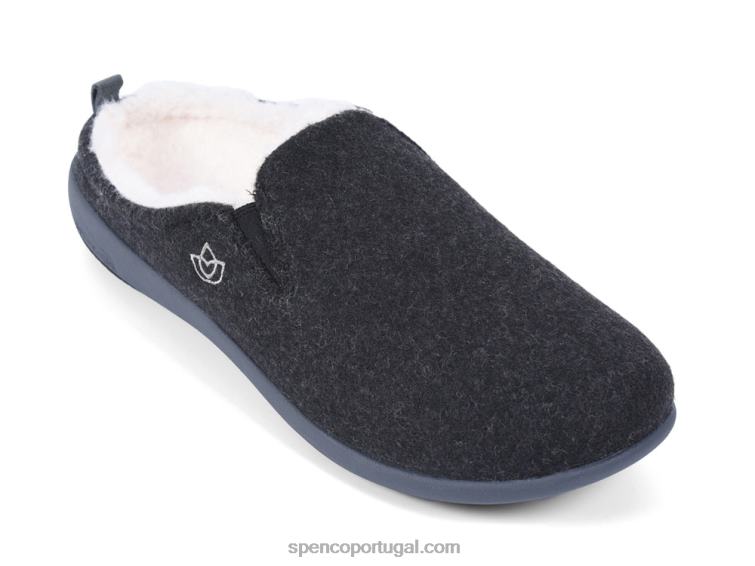 Spenco Footwear preto chinelo dundee masculino 648F894