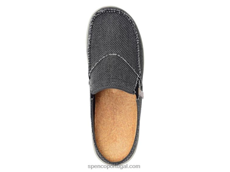 Spenco Footwear carvão cinza escorregador de sesta masculino 648F863