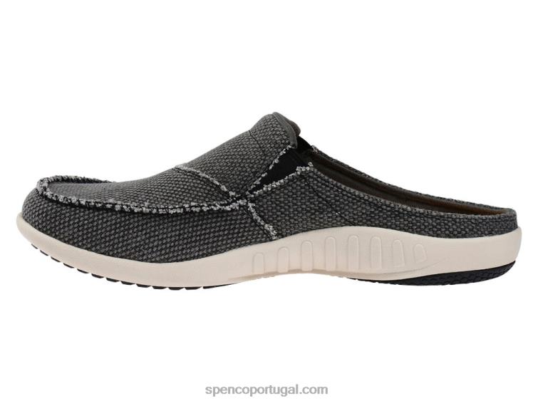 Spenco Footwear carvão cinza escorregador de sesta masculino 648F863