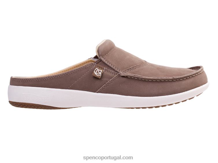 Spenco Footwear fóssil nobuck siesta slide masculino 648F867