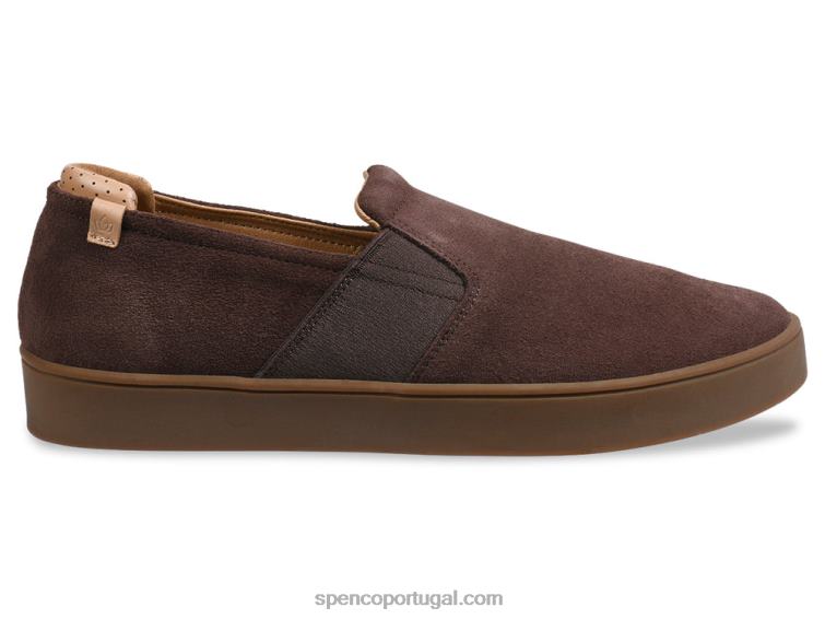 Spenco Footwear assado francês slip-on traseiro masculino 648F873