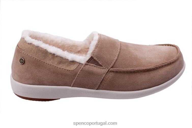 Spenco Footwear bronzeado slip-on aconchegante fiesta masculino 648F901