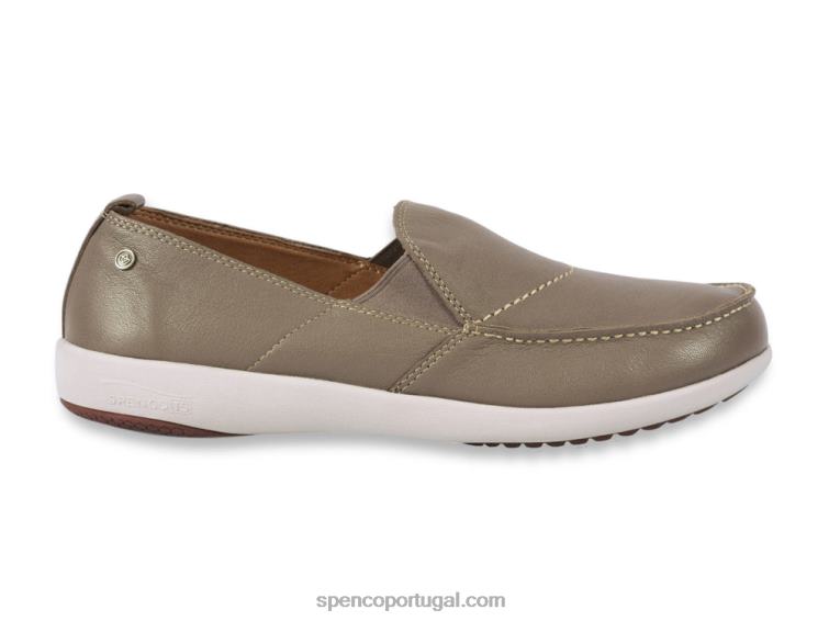 Spenco Footwear fóssil slip-on de couro siesta masculino 648F879