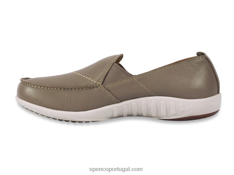 Spenco Footwear fóssil slip-on de couro siesta masculino 648F879
