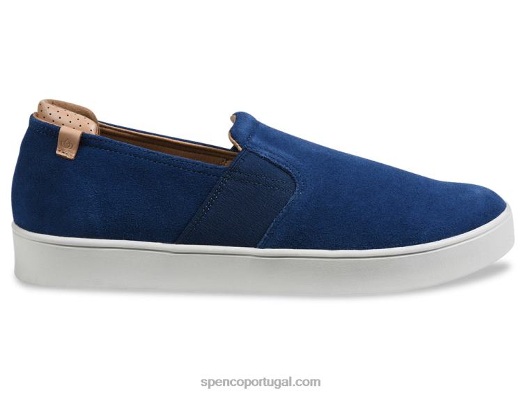 Spenco Footwear marinha slip-on traseiro masculino 648F875