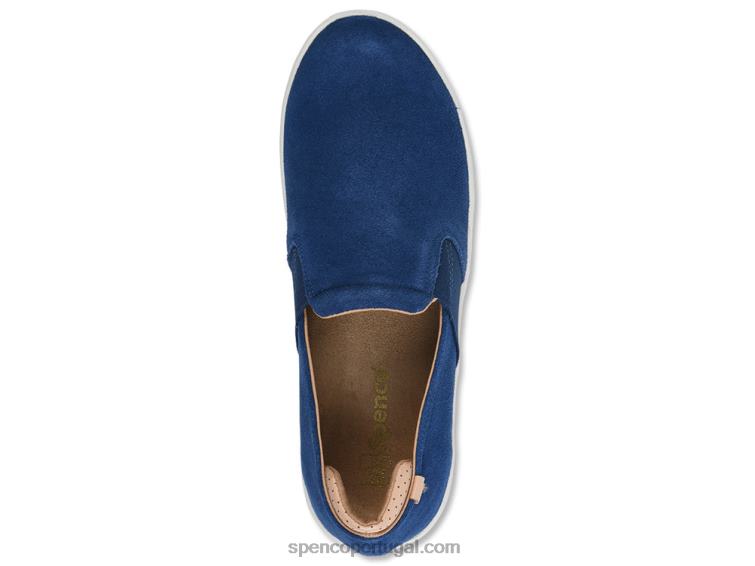 Spenco Footwear marinha slip-on traseiro masculino 648F875