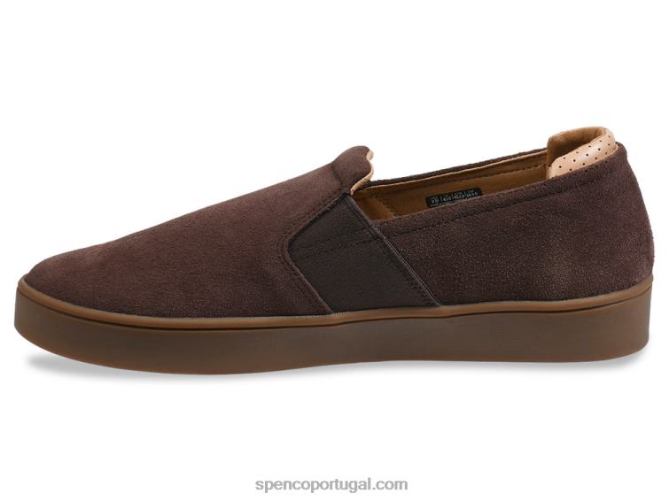 Spenco Footwear noite verde-oliva slip-on traseiro masculino 648F876