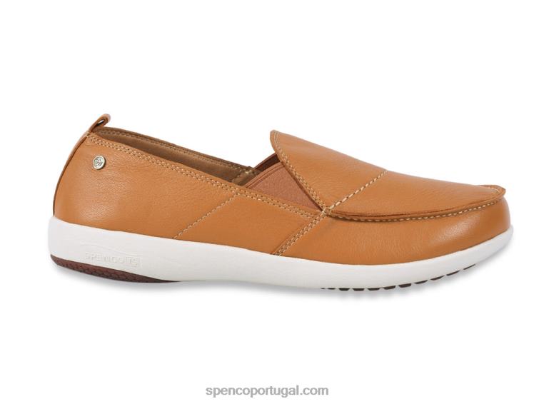 Spenco Footwear selim slip-on de couro siesta masculino 648F880