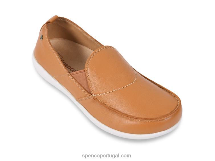 Spenco Footwear selim slip-on de couro siesta masculino 648F880