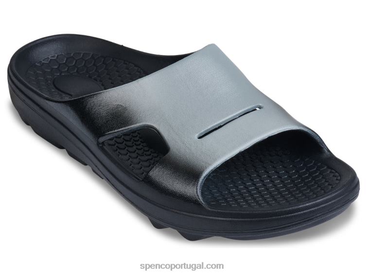 Spenco Footwear cinza fusion 2 fade slide masculino 648F860
