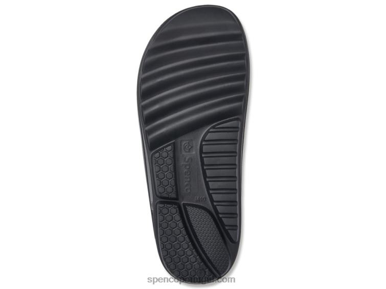 Spenco Footwear preto sandália fusion 2 masculina 648F852