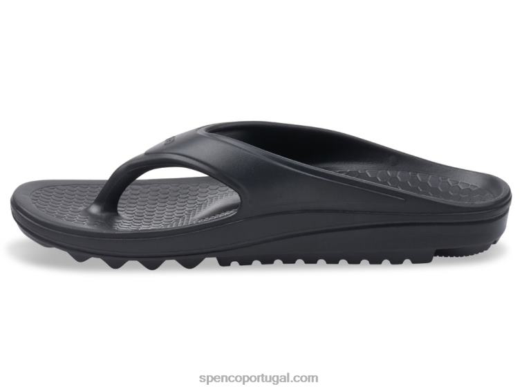 Spenco Footwear preto sandália fusion 2 masculina 648F852