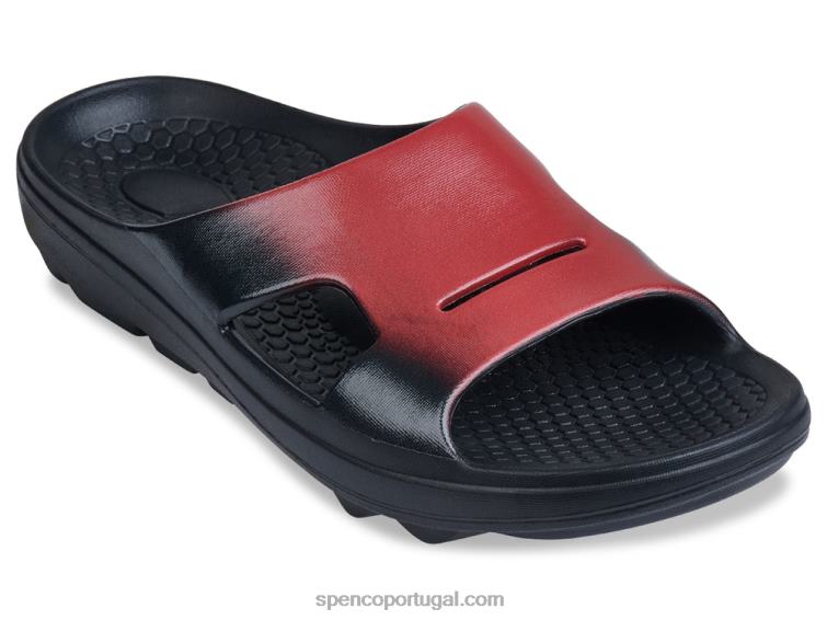 Spenco Footwear vermelho fusion 2 fade slide masculino 648F859