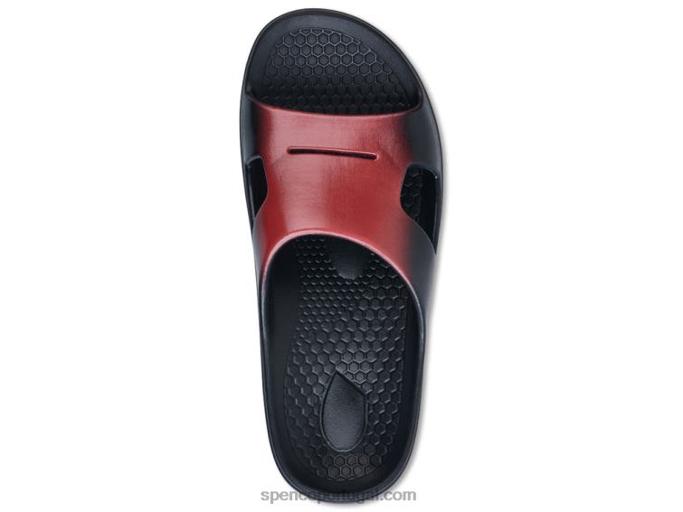 Spenco Footwear vermelho fusion 2 fade slide masculino 648F859