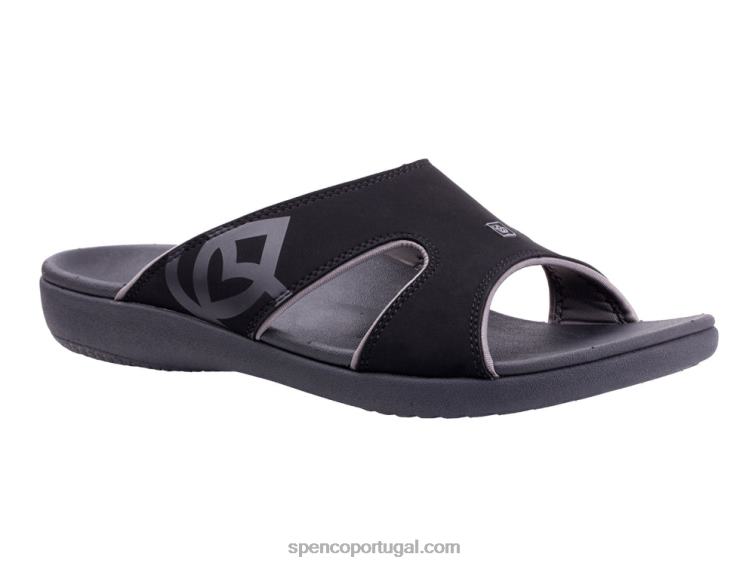 Spenco Footwear estanho-carbono khol slide masculino 648F849