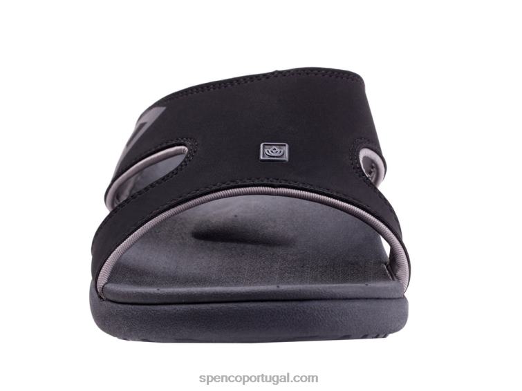 Spenco Footwear estanho-carbono khol slide masculino 648F849