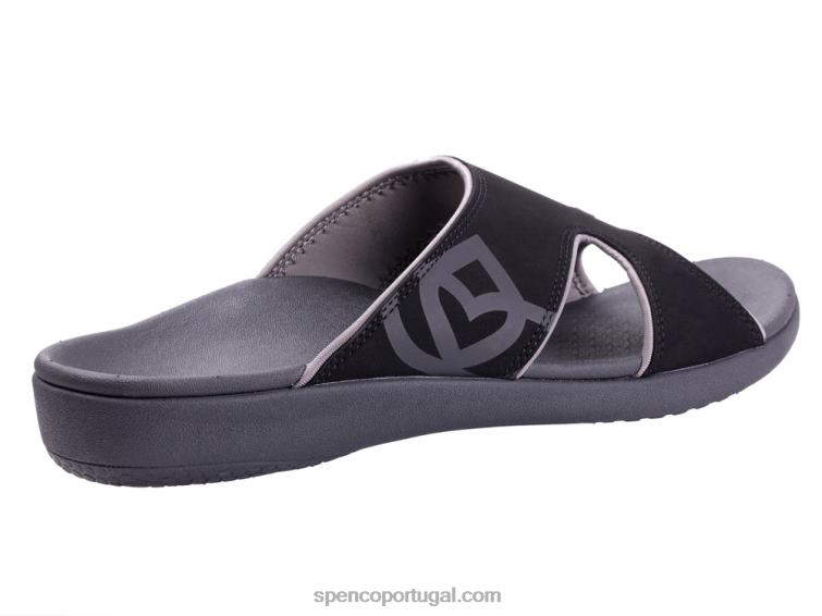 Spenco Footwear estanho-carbono khol slide masculino 648F849