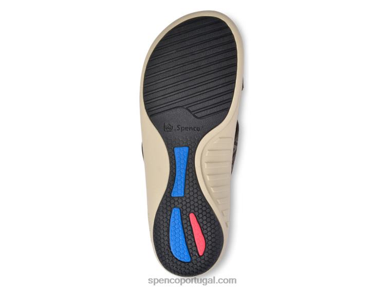 Spenco Footwear grão de café slide tribal masculino kholo 648F851
