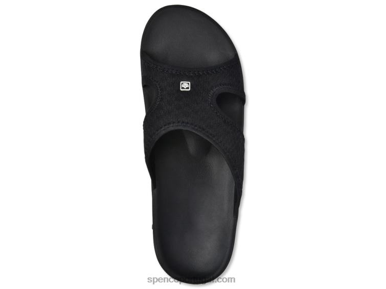 Spenco Footwear preto kholo brisa slide masculino 648F848