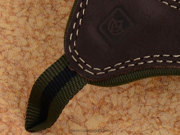 Spenco Footwear Castanho médio couro yumi masculino 648F831