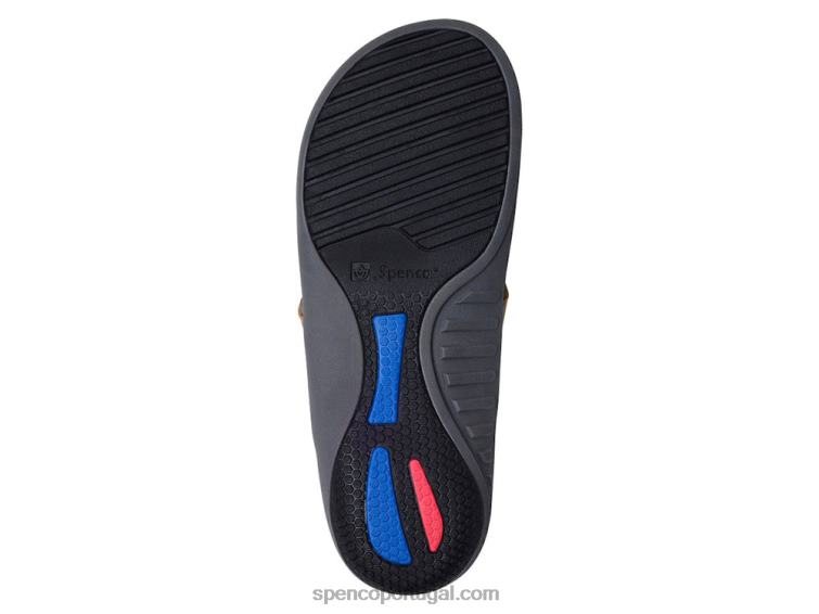 Spenco Footwear Castanho médio couro yumi masculino 648F831