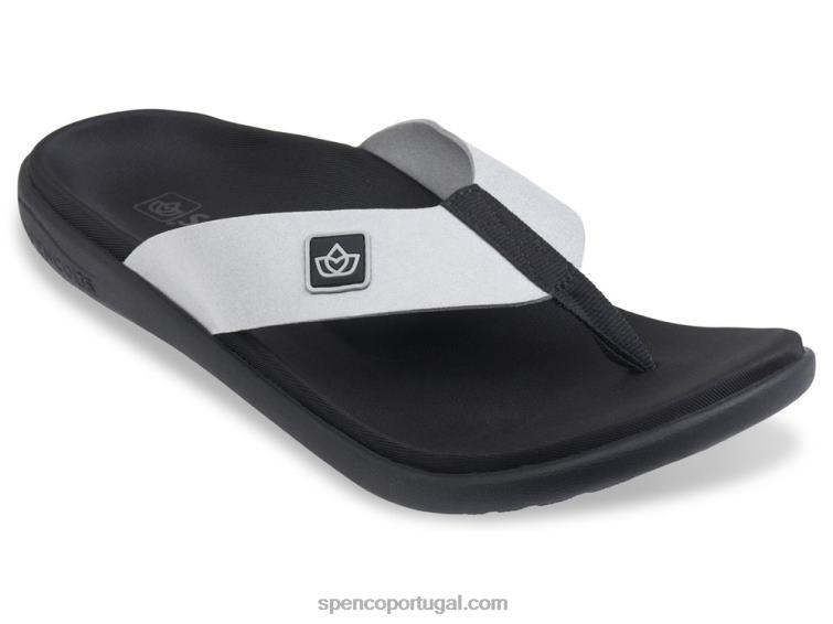 Spenco Footwear cinzas yumi puro masculino 648F833
