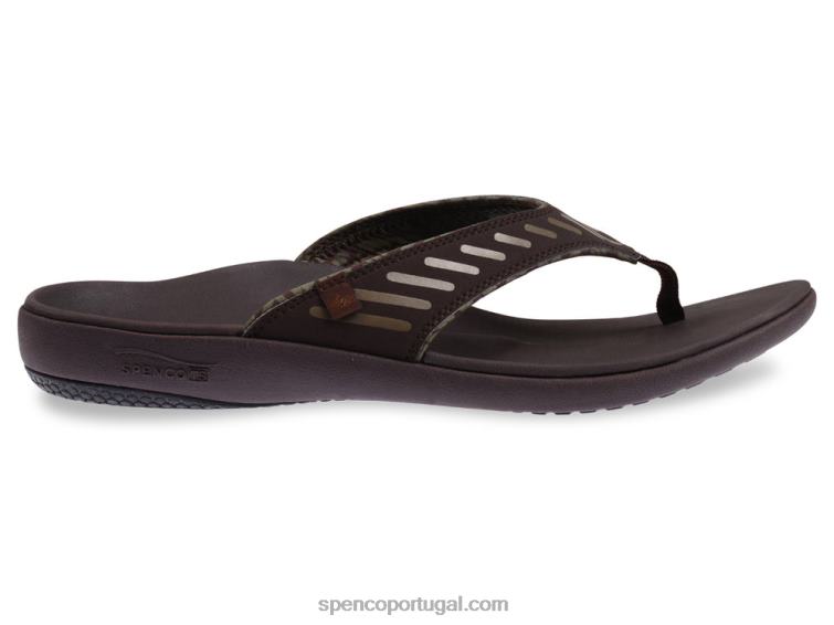 Spenco Footwear grão de café sandália tribal yumi masculina 648F845