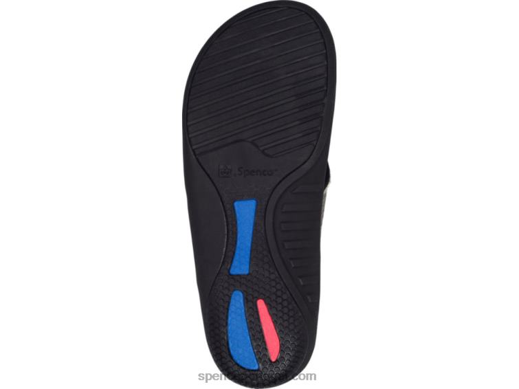 Spenco Footwear preto sandália de lona yumi masculina 648F841