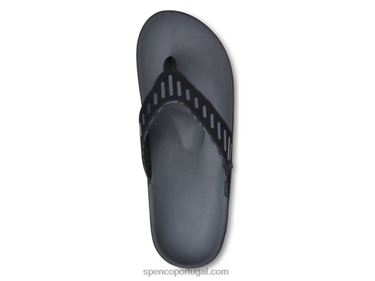 Spenco Footwear preto sandália tribal yumi masculina 648F844