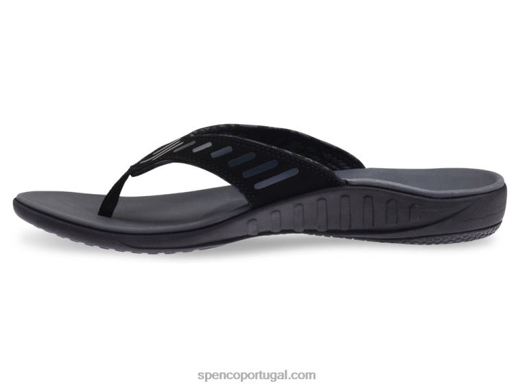 Spenco Footwear preto sandália tribal yumi masculina 648F844