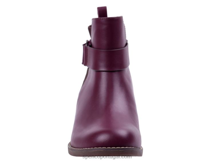 Spenco Footwear Borgonha bota park avenue 648F816 mulheres