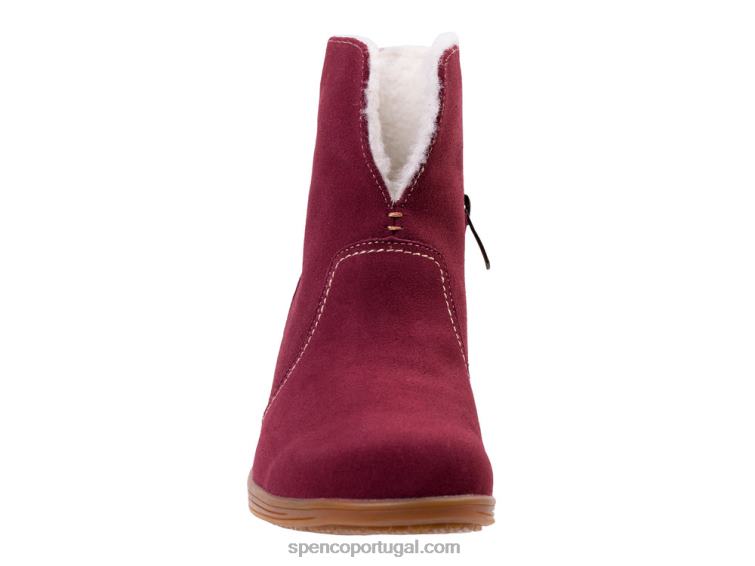 Spenco Footwear Borgonha bota vale do sol 648F795 mulheres