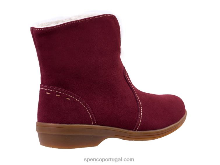 Spenco Footwear Borgonha bota vale do sol 648F795 mulheres
