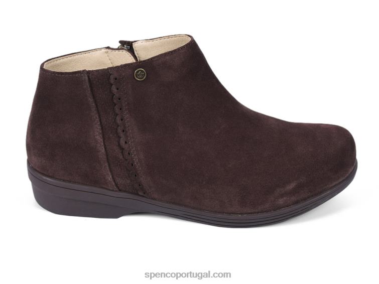 Spenco Footwear assado francês bota senhorial 648F825 mulheres