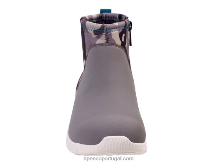 Spenco Footwear camuflagem cinza bota paddock 648F792 mulheres