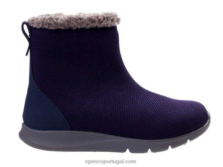Spenco Footwear casaco de pavão bota de inverno aconchegante 648F789 mulheres