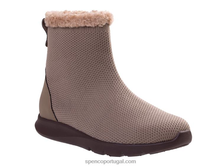 Spenco Footwear preto bota de inverno aconchegante 648F788 mulheres