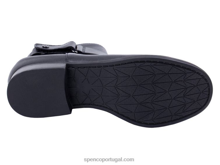 Spenco Footwear preto bota park avenue 648F815 mulheres