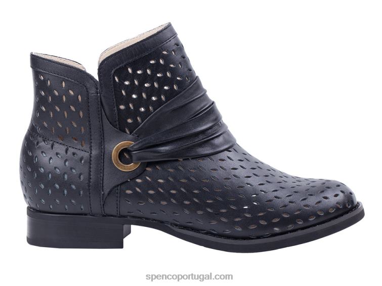 Spenco Footwear preto bota priscila 648F806 mulheres