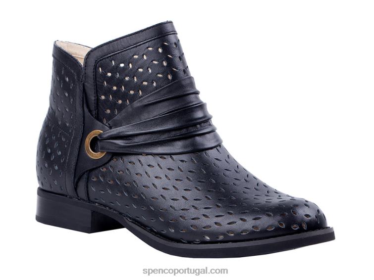 Spenco Footwear preto bota priscila 648F806 mulheres