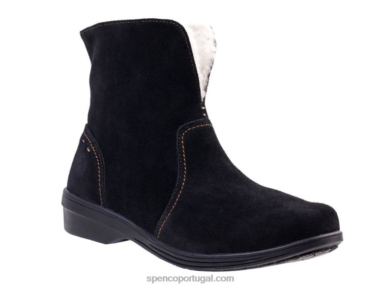 Spenco Footwear preto bota vale do sol 648F794 mulheres