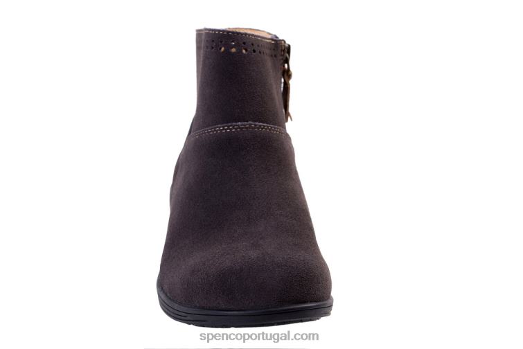 Spenco Footwear preto bota vale kern 648F802 mulheres