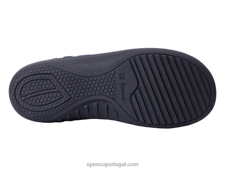 Spenco Footwear Branco azulado chinelo listrado dundee 648F759 mulheres