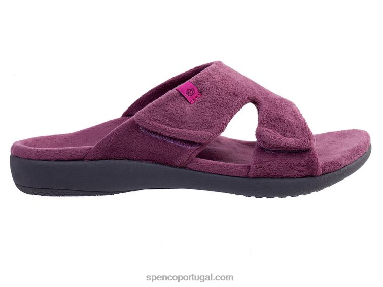 Spenco Footwear Merlot chinelo de visto kholo 648F693 mulheres