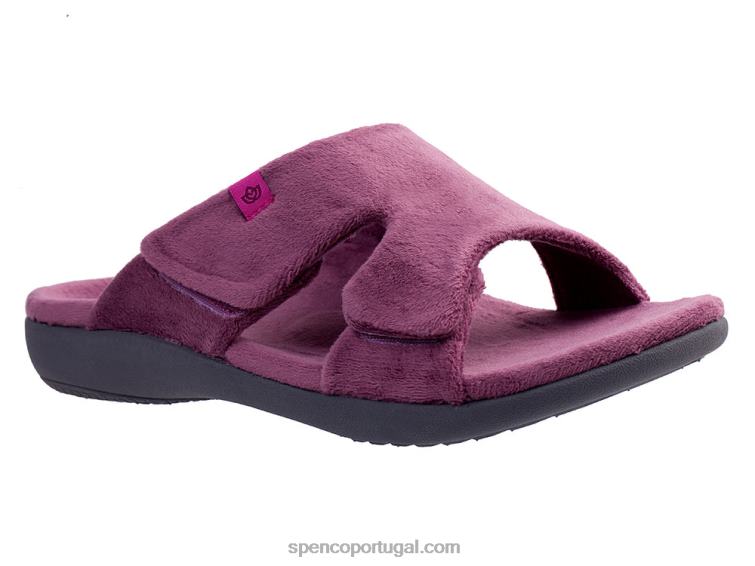 Spenco Footwear Merlot chinelo de visto kholo 648F693 mulheres