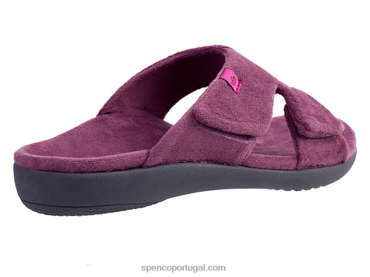 Spenco Footwear Merlot chinelo de visto kholo 648F693 mulheres